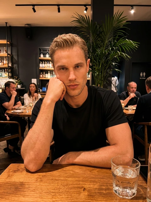 В ресторане